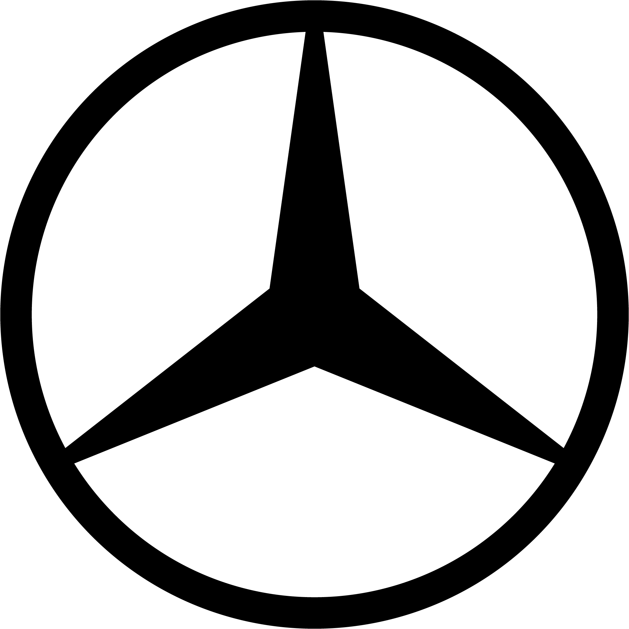 Logo des Generalsponsors Mercedes